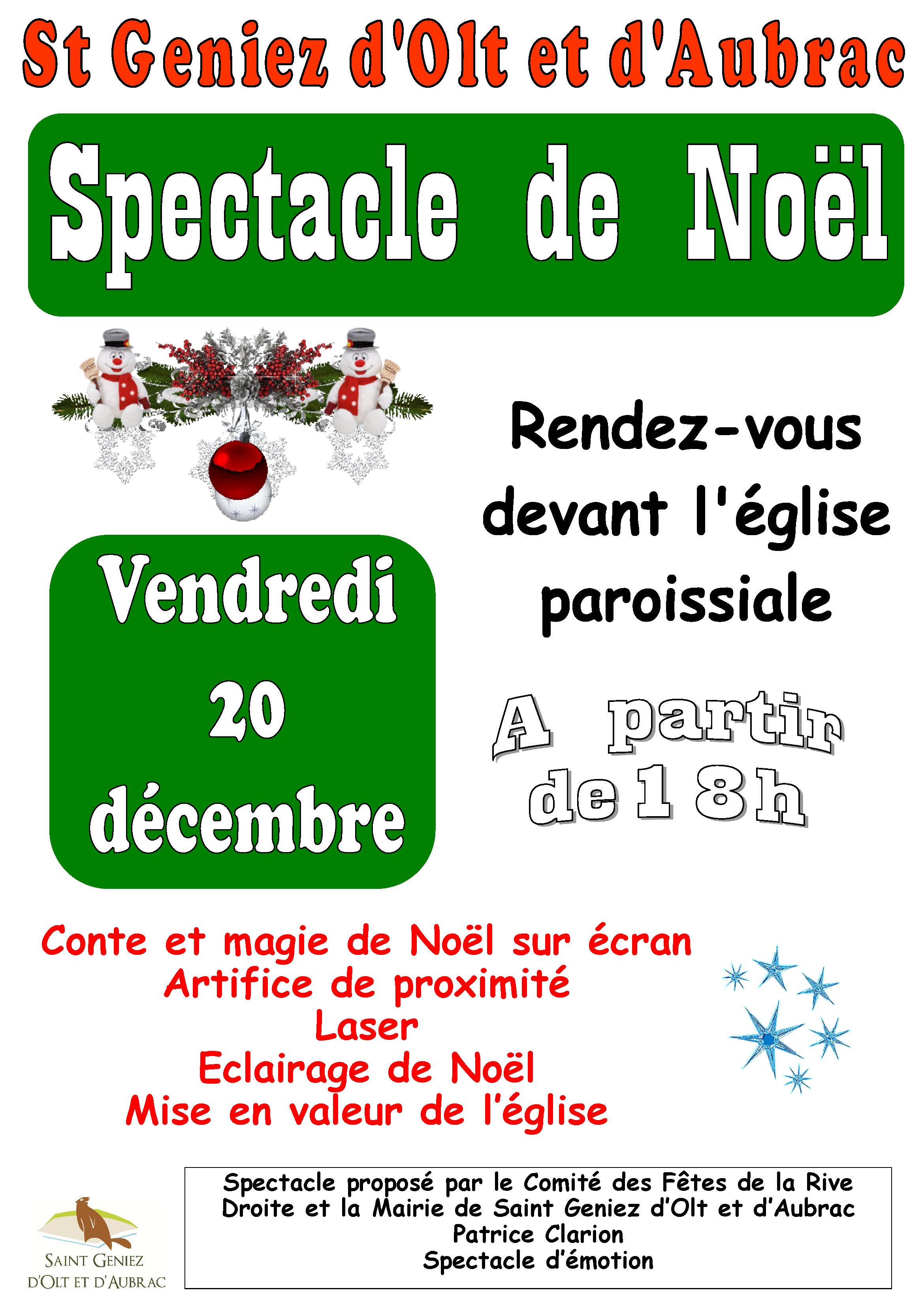 spectacle noel eglise paroissiale